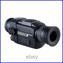 HD Digital Night Vision Goggles Monocular Imaging Infrared Camera fr Rifle Scope