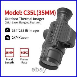HD Hunting Thermal Imager Laser Range Monocular Thermal Scope 640512 Hunting