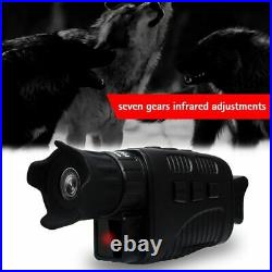 HD Infrared Night Vision Monocular 5x Zoom Outdoor Digital Hunting Telescope