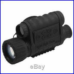 HD Infrared Night Vision Monocular IR Telescope 6x50 Zoom Record Thermal Scope
