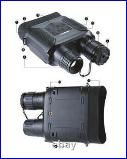 HD Video Digital Zoom IR Night Vision Infrared Hunting Binoculars Scope Camera