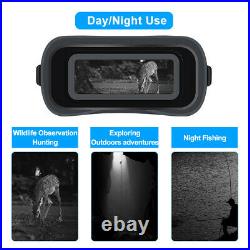 HD Video Digital Zoom Night Vision Infrared Hunting Binoculars Scope IR Camera
