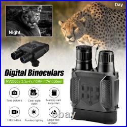 HD Zoom Video Recording Digital Night Vision Infrared Binoculars Scope 4 LCD
