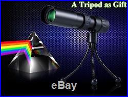 HOT QANLIIY 10-90x25 Pocket-Size Mini HD Night Vision Monocular Telescope Tripod
