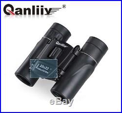 HOT QANLIIY 20x22 Pocket-Size Mini Portable HD Night Vision Binoculars Telescope