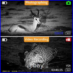 Handheld 8GB 5X Digital Zoom Infrared Night Vision Monocular Wildlife Binoculars
