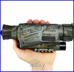 Handheld Zoomable 5X40 CCDInfrared IR Night Vision Digitale Monocular Telescope