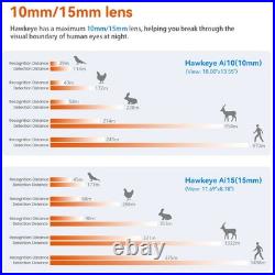 Hawkeye Ai15 Thermal Imaging Monocular HD Night Vision Outdoor Hunting Security