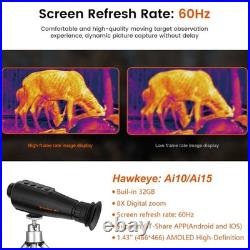Hawkeye Ai15 Thermal Imaging Monocular HD Night Vision Outdoor Hunting Security