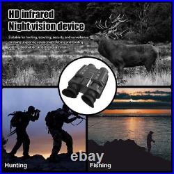 Head Mount Digital IR Night Vision Binoculars 850nm Hunting Goggles 3D FHD Video