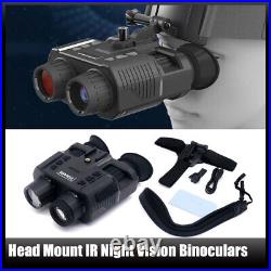 Head Mount IR Night Vision Binoculars 850 nm Hunting Goggles 3D HD Digital Video Head Mount IR Night Vision Binoculars 850 nm Hunting Goggles 3D HD Digital Video