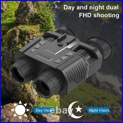 Head Mount IR Night Vision Binoculars 850 nm Hunting Goggles 3D HD Digital Video
