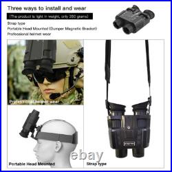 Head Mount IR Night Vision Binoculars 850 nm Hunting Goggles 3D HD Digital Video