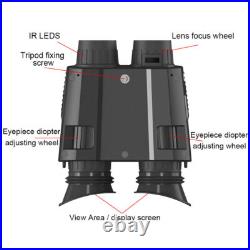 Head Mount IR Night Vision Binoculars 850 nm Hunting Goggles 3D HD Digital Video