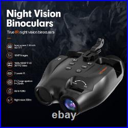 Head Mount IR Night Vision Binoculars 850nm Hunting Goggles 1080p Digital Video Head Mount IR Night Vision Binoculars 850nm Hunting Goggles 1080p Digital Video