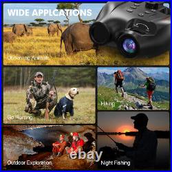 Head Mount IR Night Vision Binoculars 850nm Hunting Goggles 1080p Digital Video Head Mount IR Night Vision Binoculars 850nm Hunting Goggles 1080p Digital Video