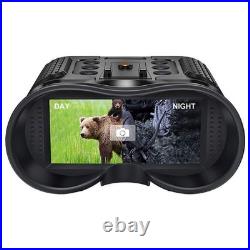 Head Mount Night Vision Goggles Binoculars Digital IR FHD 400m/1312ft, 100% Dark