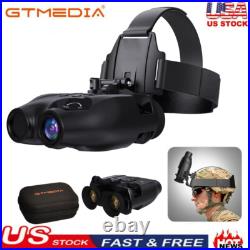 Head-Mounted Digital Infrared Night Vision Goggles Binoculars for 100% Darkness Head-Mounted Digital Infrared Night Vision Goggles Binoculars for 100% Darkness