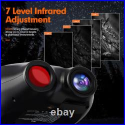 Head-Mounted Night Vision Goggles Rechargeable Hand Free Night Vision Binoculars Head-Mounted Night Vision Goggles Rechargeable Hand Free Night Vision Binoculars