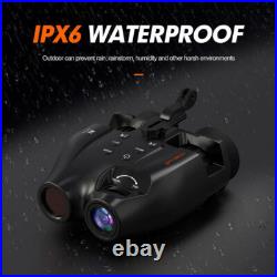 Head-Mounted Night Vision Goggles Rechargeable Hand Free Night Vision Binoculars Head-Mounted Night Vision Goggles Rechargeable Hand Free Night Vision Binoculars