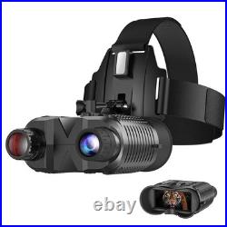 Head-Mounted Night Vision Goggles Rechargeable Hands Free Night Vision Bino
