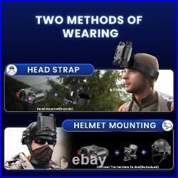 Head-Mounted Night Vision Goggles Rechargeable Hands Free Night Vision Binocular
