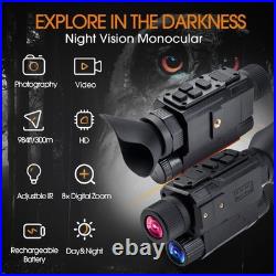 Head-Mounted Night Vision Monocular Digital Infrared Monocular