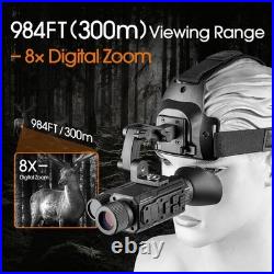 Head-Mounted Night Vision Monocular Digital Infrared Monocular