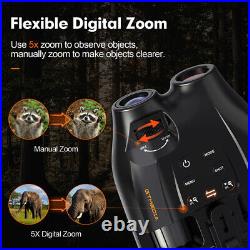 Helmet Mount Night Vision Binoculars Infrare Hunting Goggles Wildlife Telecope