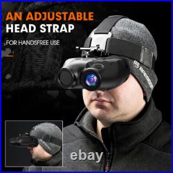 Helmet Mount Night Vision Binoculars Infrared Camera Wildlife Hunting Goggles Helmet Mount Night Vision Binoculars Infrared Camera Wildlife Hunting Goggles