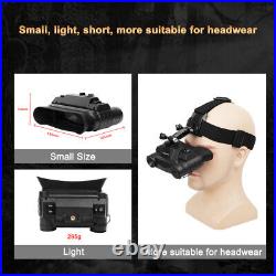 Helmet Night Vision Goggle Binocular 4.5× Digital Zoom IR Head Mount Eyepiece