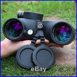 High Definition Military Binocular Waterproof Night Vision Range Finder Compass