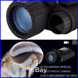 High Power 6X50mm Night Vision Scope Monocular IR Telescope Goggles + 16GB Card