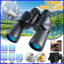 High Power Military Binoculars Day/Low Night Vision Waterproof Hunting Camping