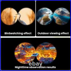 High Power Military Binoculars Day/Low Night Vision Waterproof Hunting Camping