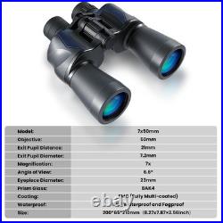 High Power Military Binoculars Day/Low Night Vision Waterproof Hunting Camping