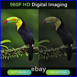 Hojocojo Digital Night Vision Scope 960P HD Digital Monocular with 850nm IR