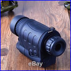 Hunter Tactical Monocular Night Vision Goggle Telescope For Helmet Outdoor Sport