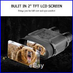 Hunting Digital Infrared 7X HD Night Vision Binocular USB Video Camera Scope