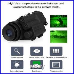 Hunting Infrared HD Digital IR Monocular Night Vision Telescope For Helmet AR