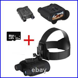 Hunting Infrared Night Vision Goggles IR 850nm Head Mounted Binoculars 8x Zoom