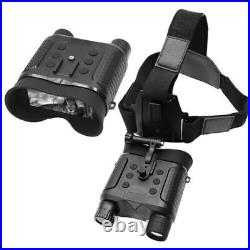 Hunting Infrared Night Vision Goggles IR 850nm Head Mounted Binoculars 8x Zoom