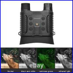 Hunting Infrared Night Vision Goggles IR 850nm Head Mounted Binoculars 8x Zoom