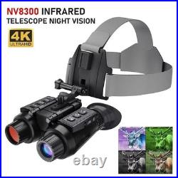 Hunting NV8300 Infrared Night Vision Binocular Telescope 3D Goggles 8X Zoom 300M Hunting NV8300 Infrared Night Vision Binocular Telescope 3D Goggles 8X Zoom 300M