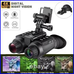 Hunting Night Vision Goggles Head Mounted Binoculars 8X Zoom Infrared 850nm CAM Hunting Night Vision Goggles Head Mounted Binoculars 8X Zoom Infrared 850nm CAM