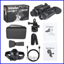 Hunting Night Vision Goggles Head Mounted Binoculars 8X Zoom Infrared 850nm CAM Hunting Night Vision Goggles Head Mounted Binoculars 8X Zoom Infrared 850nm CAM