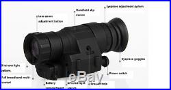 Hunting Riflescope Digital IR Monocular Night Vision Telescope For Helmet Army