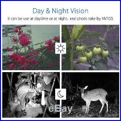 IR Night Vision Monocular Binoculars for Wildlife Scouting guarding + 4GB Card