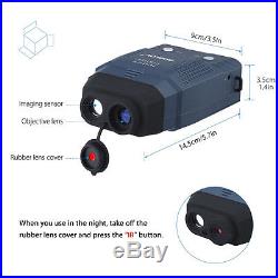 IR Night Vision Monocular Binoculars for Wildlife Scouting guarding + 4GB Card