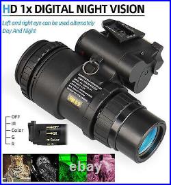 IR Night Vision Monocular Infrared NVG 1X32 Digital Optics for Tactical Helmet IR Night Vision Monocular Infrared NVG 1X32 Digital Optics for Tactical Helmet